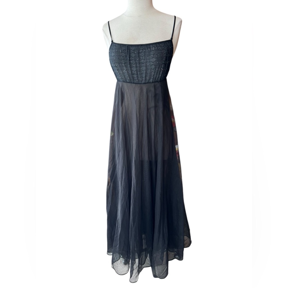 Vintage Glydons, Made in USA, Maxi Negligee